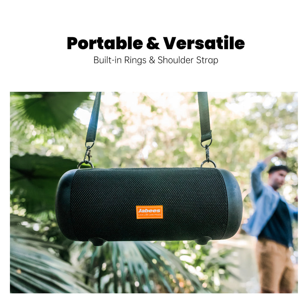 WHALE – Bluetooth IPX7 Waterproof Portable Outdoor Speaker With 30W Stereo Sound and USB Charge Out